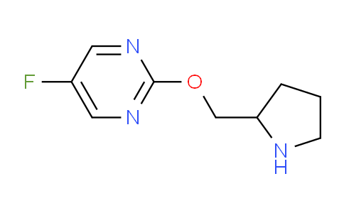 CAS No. 1261350-45-1, 5-fluoro-2-(pyrrolidin-2-ylmethoxy)pyrimidine