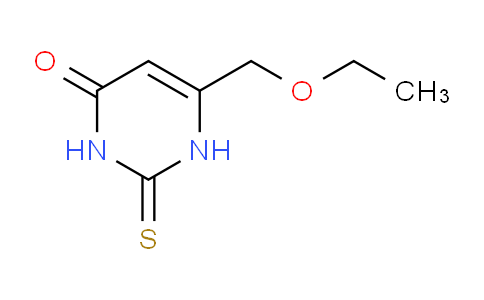 CAS No. 860574-18-1, 6-(ethoxymethyl)-2-thioxo-2,3-dihydropyrimidin-4(1H)-one