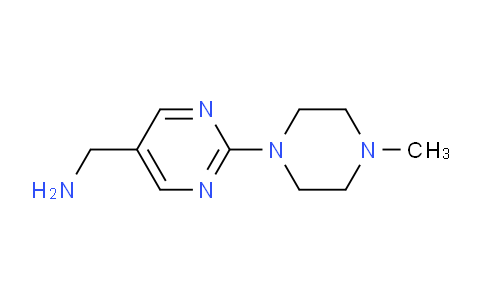 CAS No. 1211528-97-0, (2-(4-methylpiperazin-1-yl)pyrimidin-5-yl)methanamine