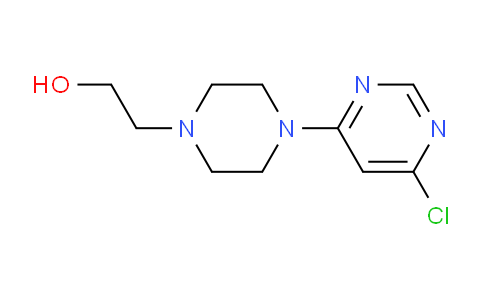 CAS No. 1220036-27-0, 2-(4-(6-Chloropyrimidin-4-yl)piperazin-1-yl)ethanol