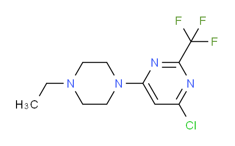 CAS No. 1920706-48-4, 4-Chloro-6-(4-ethylpiperazin-1-yl)-2-(trifluoromethyl)pyrimidine