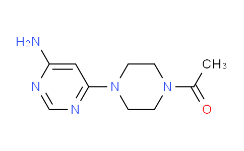 CAS No. 436852-20-9, 1-(4-(6-Aminopyrimidin-4-yl)piperazin-1-yl)ethanone
