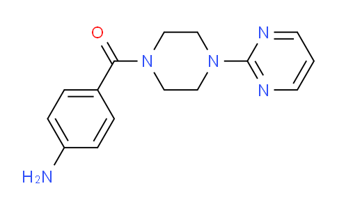 CAS No. 885949-72-4, (4-Aminophenyl)(4-(pyrimidin-2-yl)piperazin-1-yl)methanone