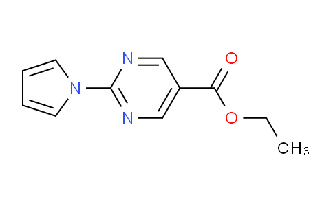 CAS No. 1147979-41-6, Ethyl 2-(1H-pyrrol-1-yl)pyrimidine-5-carboxylate