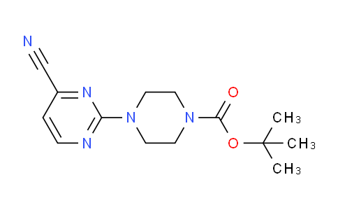 CAS No. 1135283-51-0, tert-Butyl 4-(4-cyanopyrimidin-2-yl)piperazine-1-carboxylate