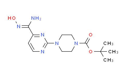 CAS No. 1135283-52-1, Tert-butyl 4-(4-(N'-hydroxycarbamimidoyl)pyrimidin-2-yl)piperazine-1-carboxylate