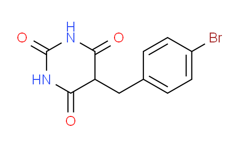 CAS No. 104823-31-6, 5-(4-Bromobenzyl)pyrimidine-2,4,6(1H,3H,5H)-trione