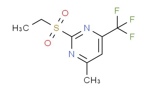 CAS No. 832737-86-7, 2-(Ethylsulfonyl)-4-methyl-6-(trifluoromethyl)pyrimidine