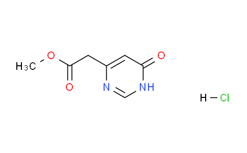CAS No. 1956321-26-8, Methyl 2-(6-oxo-1,6-dihydropyrimidin-4-yl)acetate hydrochloride
