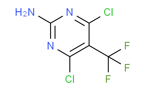 CAS No. 1174007-80-7, 4,6-dichloro-5-(trifluoromethyl)pyrimidin-2-amine