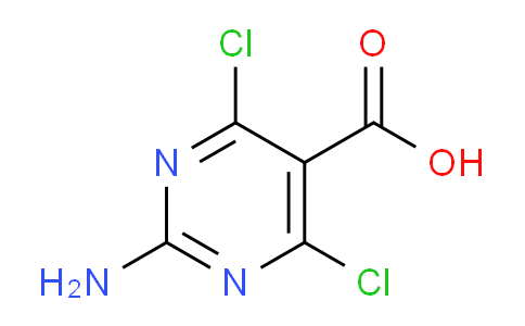 CAS No. 1555389-67-7, 2-amino-4,6-dichloropyrimidine-5-carboxylic acid