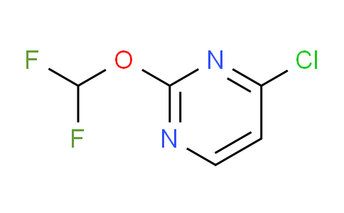 CAS No. 1261632-49-8, 4-chloro-2-(difluoromethoxy)pyrimidine