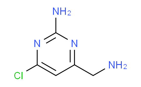 CAS No. 1555492-85-7, 4-(aminomethyl)-6-chloropyrimidin-2-amine