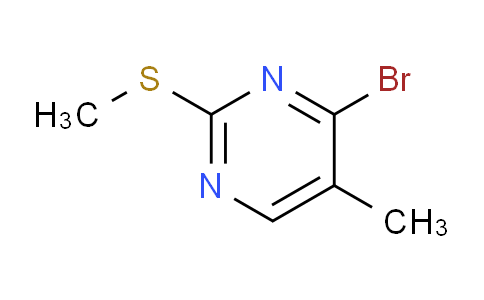 CAS No. 1823532-08-6, 4-bromo-5-methyl-2-methylsulfanylpyrimidine