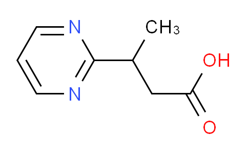CAS No. 1504683-65-1, 3-(2-Pyrimidinyl)butanoic acid