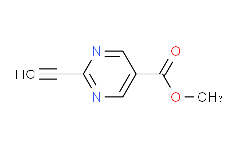 CAS No. 1196146-17-4, methyl 2-ethynylpyrimidine-5-carboxylate