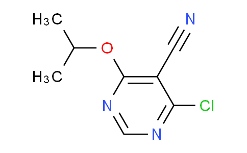 CAS No. 2207399-82-2, 4-chloro-6-propan-2-yloxypyrimidine-5-carbonitrile
