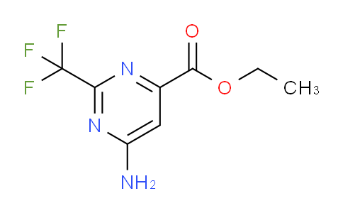 CAS No. 1269294-25-8, ethyl 6-amino-2-(trifluoromethyl)pyrimidine-4-carboxylate