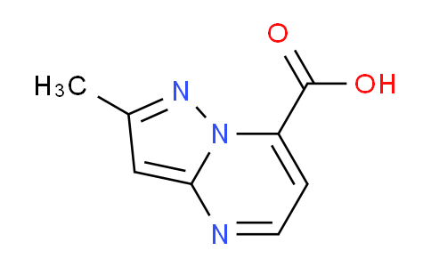 CAS No. 1369341-62-7, 2-methylpyrazolo[1,5-a]pyrimidine-7-carboxylic acid