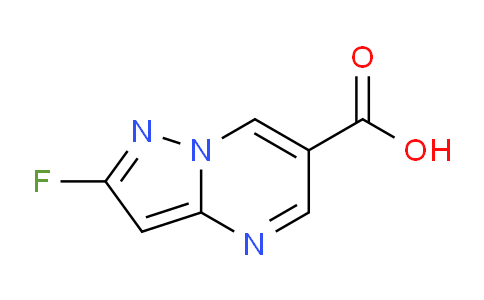 CAS No. 2168274-16-4, 2-fluoropyrazolo[1,5-a]pyrimidine-6-carboxylic acid