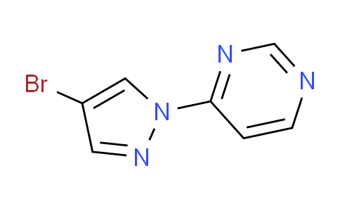 CAS No. 1248031-16-4, 4-(4-bromo-1H-pyrazol-1-yl)pyrimidine