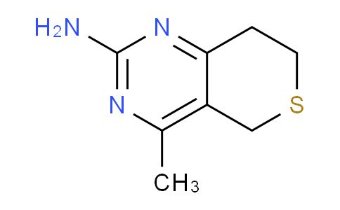 CAS No. 685123-96-0, 4-methyl-7,8-dihydro-5H-thiopyrano[4,3-d]pyrimidin-2-amine
