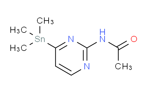 CAS No. 397247-92-6, N-(4-trimethylstannylpyrimidin-2-yl)acetamide