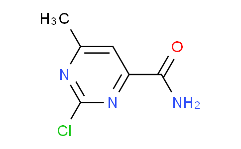 CAS No. 64376-16-5, 2-Chloro-6-methyl-pyrimidine-4-carboxylic acid amide