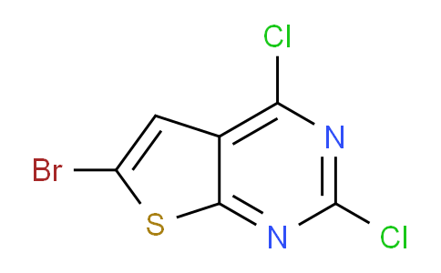 MC737810 | 1784619-01-7 | Thieno[2,3-d]pyrimidine, 6-bromo-2,4-dichloro-