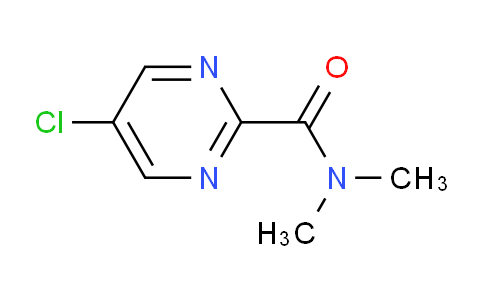 CAS No. 1562190-33-3, 5-chloro-N,N-dimethylpyrimidine-2-carboxamide