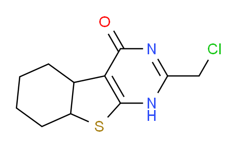 CAS No. 1264045-14-8, 2-(Chloromethyl)-4b,5,6,7,8,8a-hexahydrobenzo[4,5]thieno[2,3-d]pyrimidin-4(1H)-one