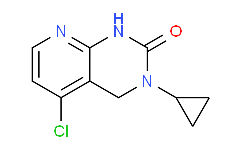 CAS No. 1265634-85-2, 5-Chloro-3-cyclopropyl-3,4-dihydropyrido[2,3-d]pyrimidin-2(1H)-one