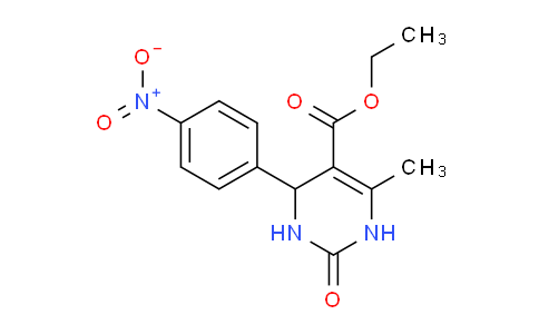 CAS No. 161374-08-9, Ethyl 6-methyl-4-(4-nitrophenyl)-2-oxo-1,2,3,4-tetrahydropyrimidine-5-carboxylate