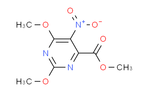 CAS No. 226559-52-0, Methyl 2,6-dimethoxy-5-nitropyrimidine-4-carboxylate