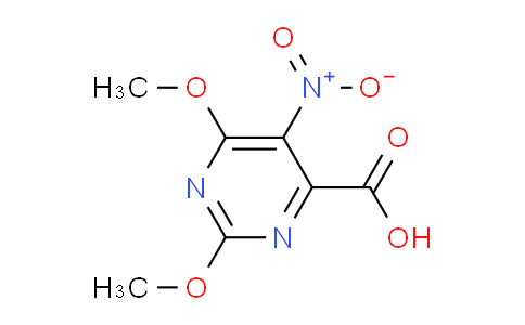 CAS No. 226559-53-1, 2,6-Dimethoxy-5-nitro-4-pyrimidinecarboxylic acid