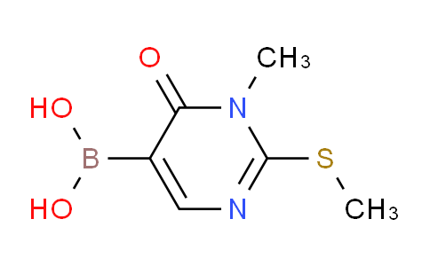 CAS No. 2304634-39-5, (1-Methyl-2-(methylthio)-6-oxo-1,6-dihydropyrimidin-5-yl)boronic acid