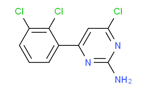 CAS No. 1604677-77-1, 4-chloro-6-(2,3-dichlorophenyl)pyrimidin-2-amine