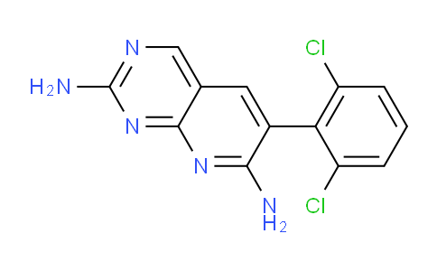 CAS No. 26752-70-5, 6-(2,6-dichlorophenyl)pyrido[2,3-d]pyrimidine-2,7-diamine