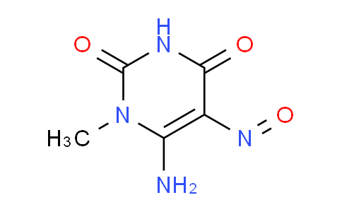 CAS No. 6972-78-7, 6-Amino-1-methyl-5-nitrosouracil