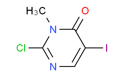 CAS No. 2055760-88-6, 2-chloro-5-iodo-3-methylpyrimidin-4(3H)-one