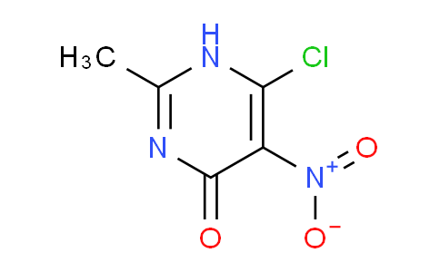 CAS No. 82779-50-8, 6-chloro-2-methyl-5-nitro-1H-pyrimidin-4-one