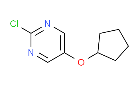 CAS No. 1192813-80-1, 2-chloro-5-(cyclopentyloxy)pyrimidine
