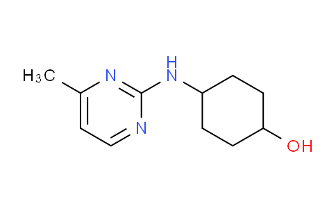 CAS No. 1261231-47-3, 4-((4-Methylpyrimidin-2-yl)amino)cyclohexanol