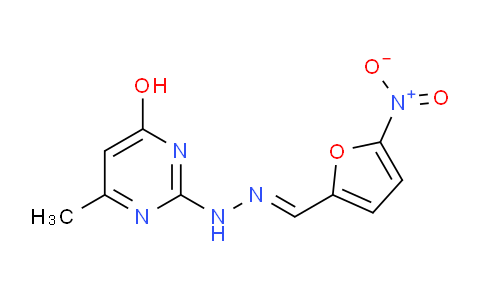 CAS No. 13293-13-5, 6-Methyl-2-(2-((5-nitrofuran-2-yl)methylene)hydrazinyl)pyrimidin-4-ol