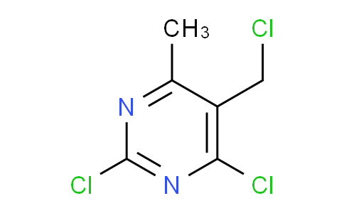 CAS No. 16768-43-7, 2,4-Dichloro-5-(chloromethyl)-6-methylpyrimidine