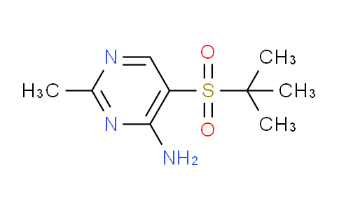 CAS No. 175201-85-1, 5-(tert-Butylsulfonyl)-2-methylpyrimidin-4-amine