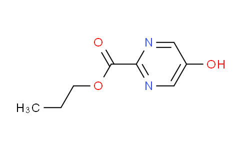 CAS No. 1378821-75-0, Propyl 5-hydroxypyrimidine-2-carboxylate