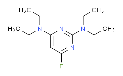 CAS No. 1648-44-8, N2,N2,N4,N4-Tetraethyl-6-fluoropyrimidine-2,4-diamine