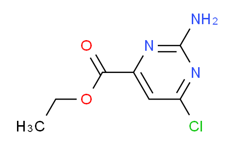 CAS No. 1240603-23-9, Ethyl 2-amino-6-chloropyrimidine-4-carboxylate