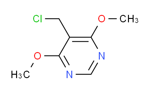 CAS No. 1378463-12-7, 5-(Chloromethyl)-4,6-dimethoxypyrimidine